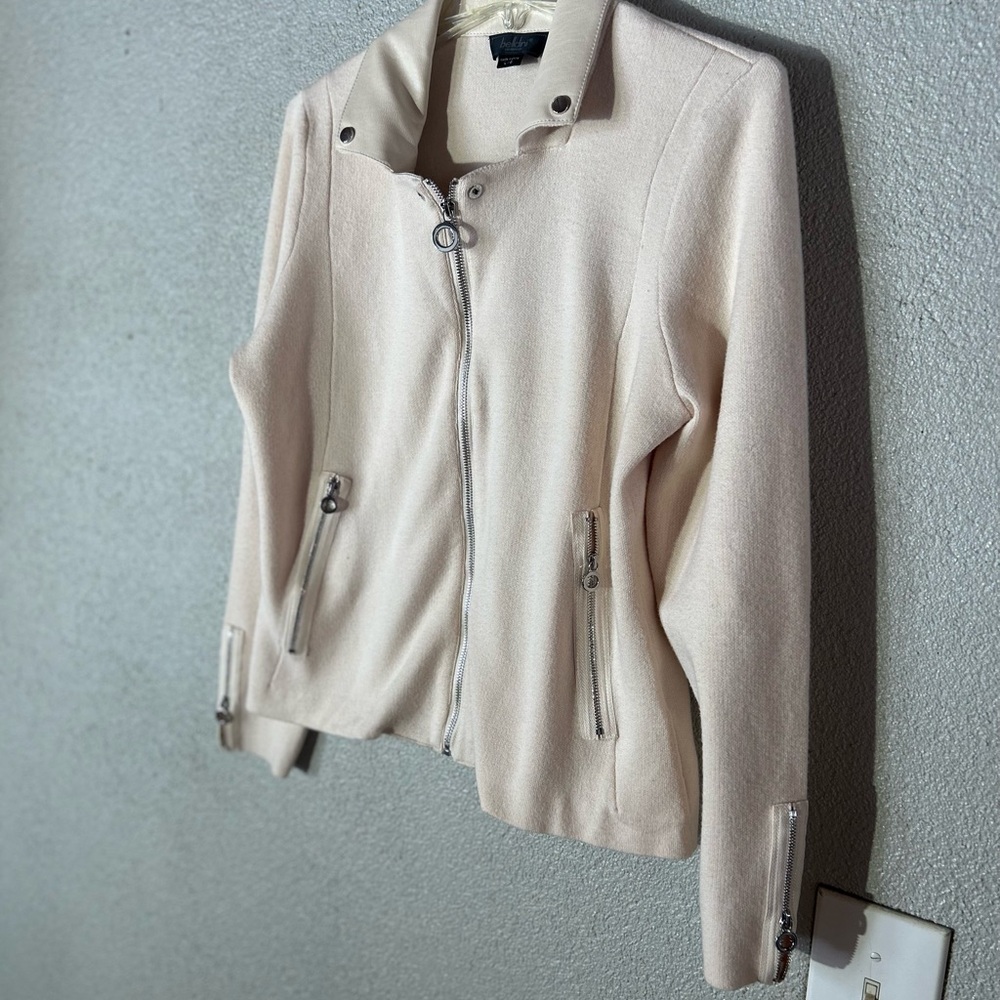 Black Label Belldini Motorcycle jacket size large - Picture 4 of 10